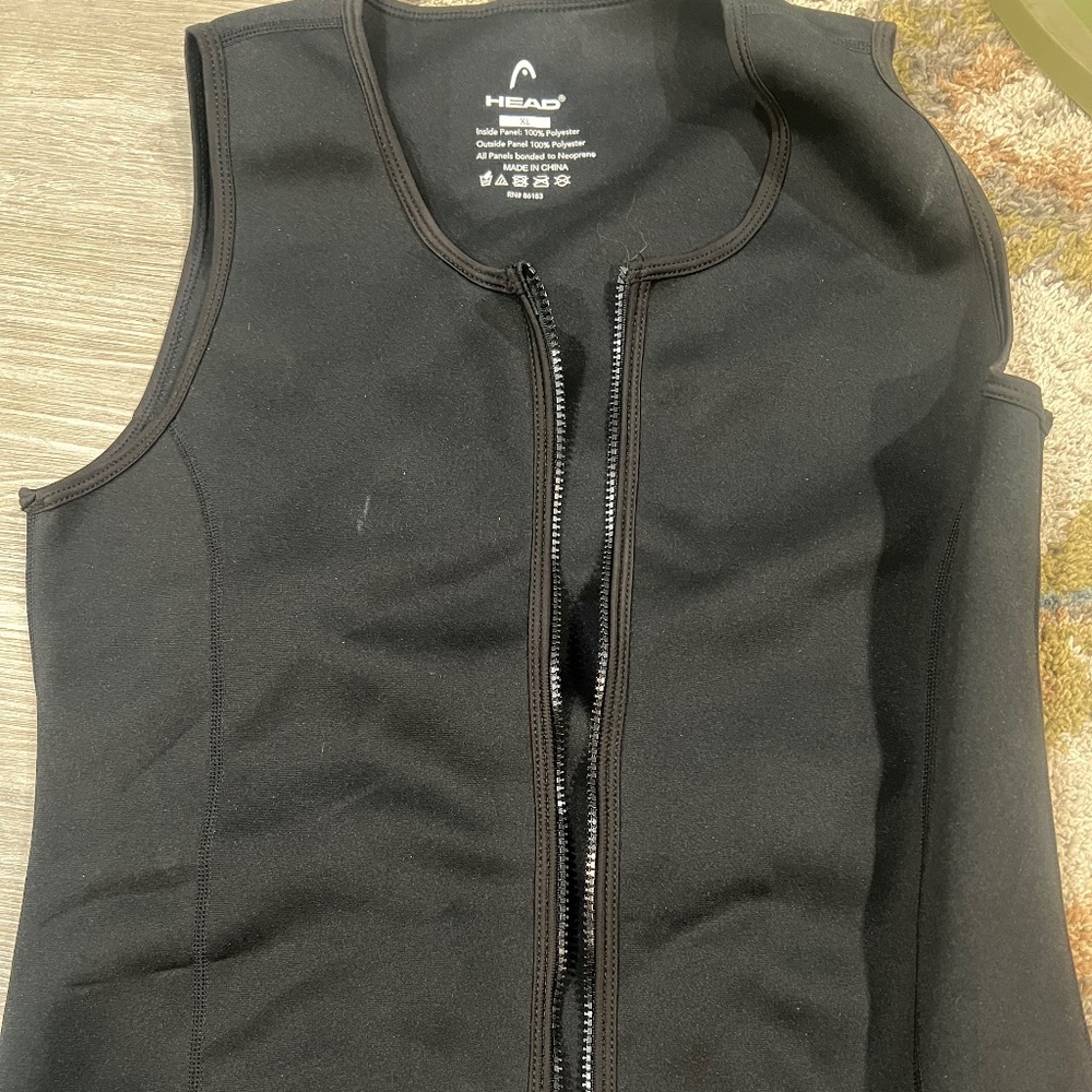 Head neoprene swimming vest